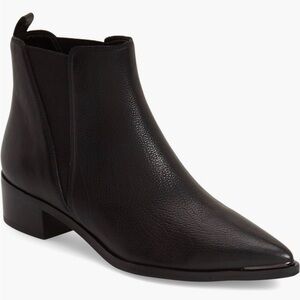 Marc Fisher Black Ankle Boots